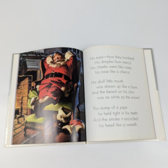 Vintage Hallmark Coca Cola Santa Twas the Night Before Christmas Book - Picture 4 of 4